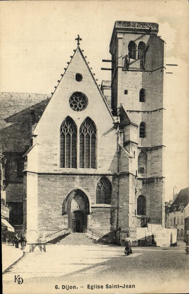 Dijon — Igreja de São João — KD - Frente