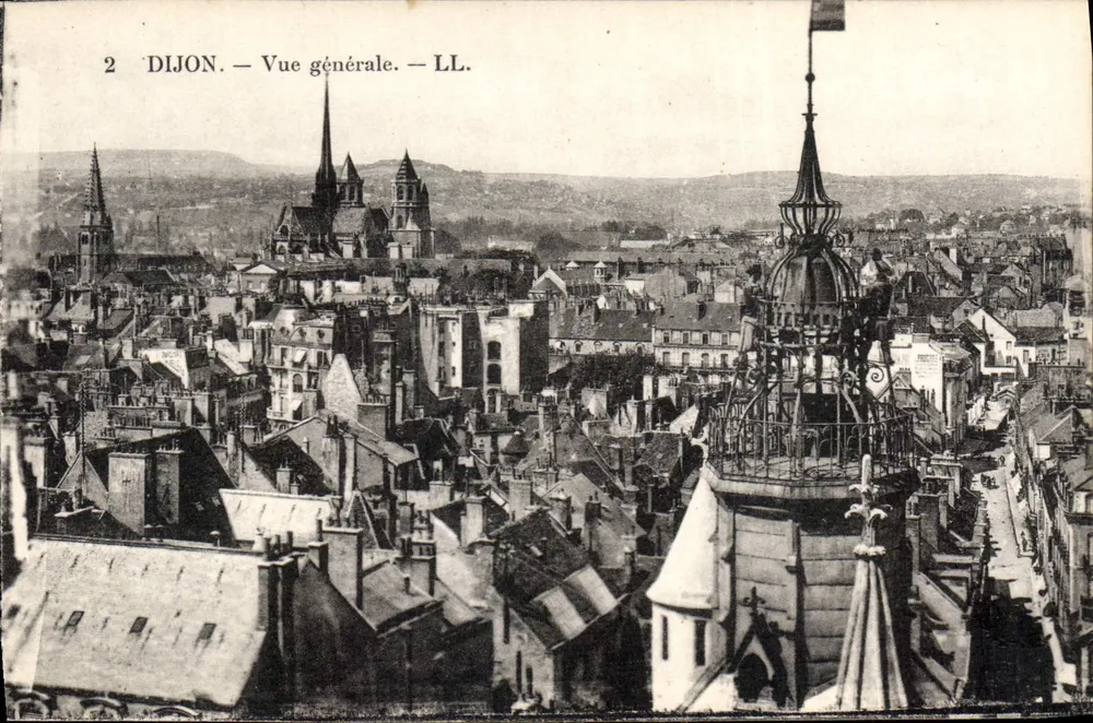 Dijon — Vista geral — LL. - Frente