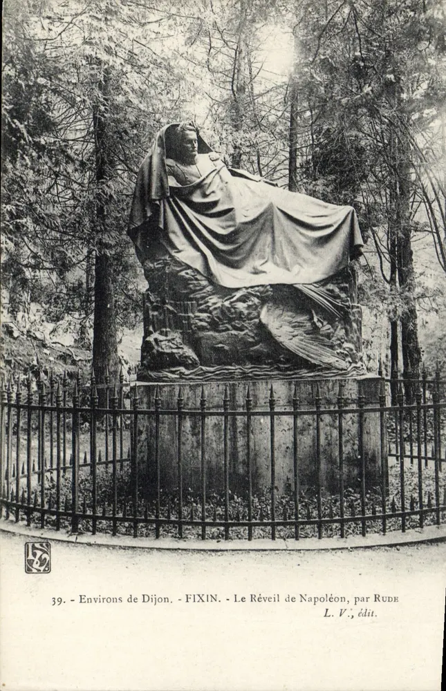 Das Erwachen Napoleons von Rude — Umgebung von Dijon — Verlag L. V. - Vorderseite