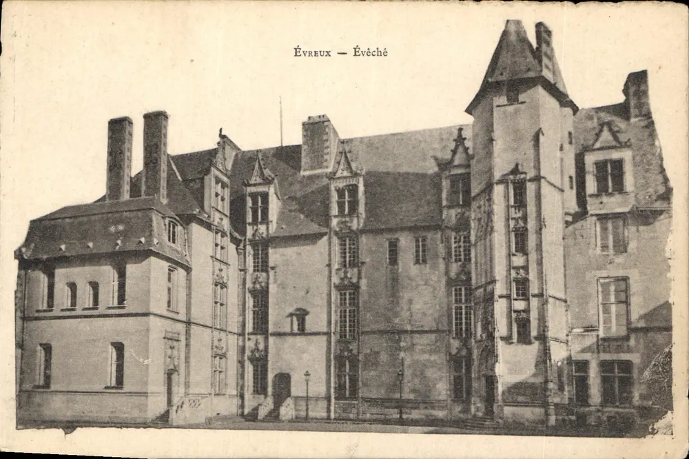 Évreux — Séde do Bispo — Editor não identificado, número de série não visível - Frente