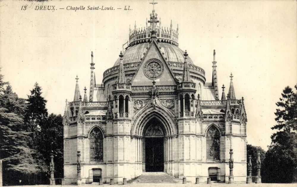 Dreux — Capela de São Luís — LL. - Frente