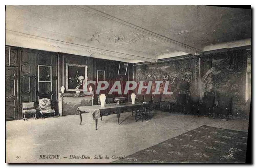 Beaune — Hotel-Dieu, Sitzungssaal — n°30 - Vorderseite
