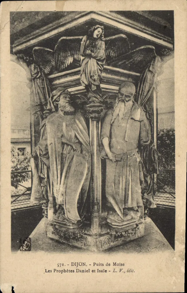 Dijon - Poço de Moisés - Os Profetas Daniel e Isaías — L. V., editor - Frente