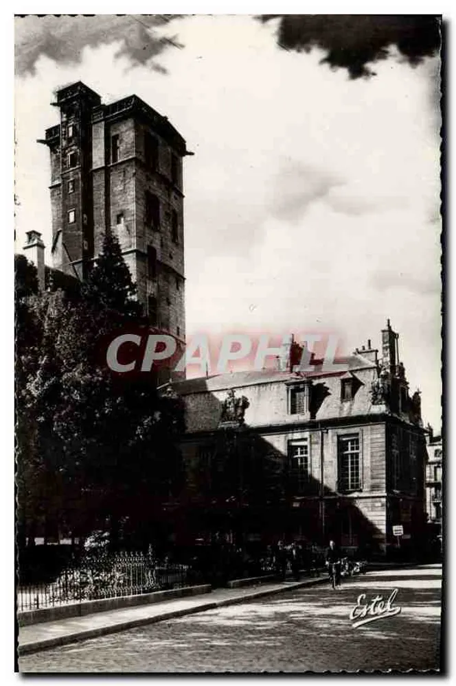 Dijon — Palacio de los Duques de Borgoña, la Torre de la Trousse — Estel - Anverso