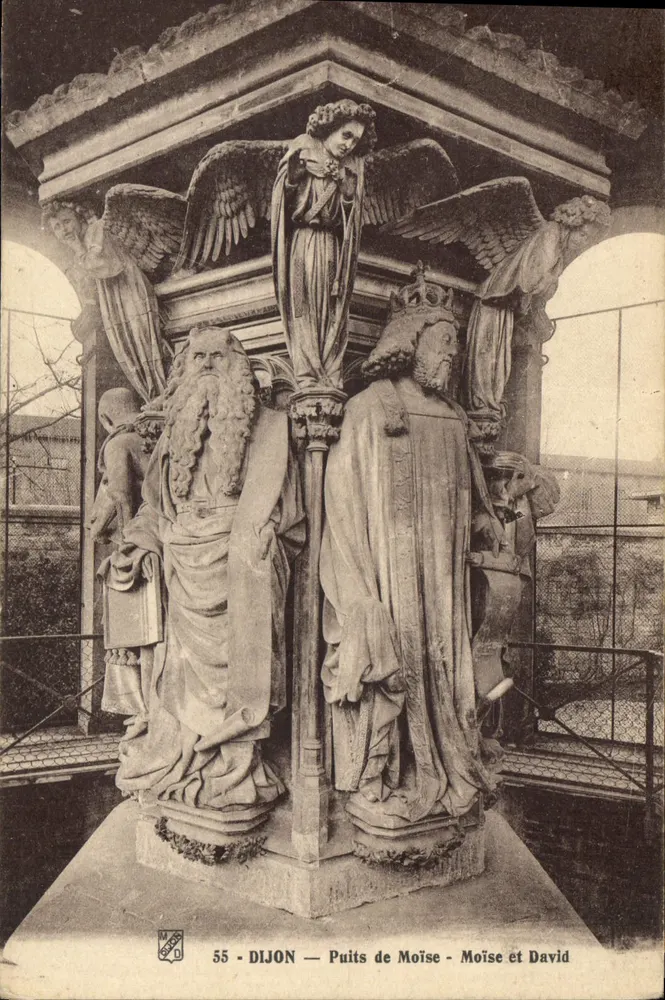 Dijon — Poço de Moisés — Moisés e Davi - Frente