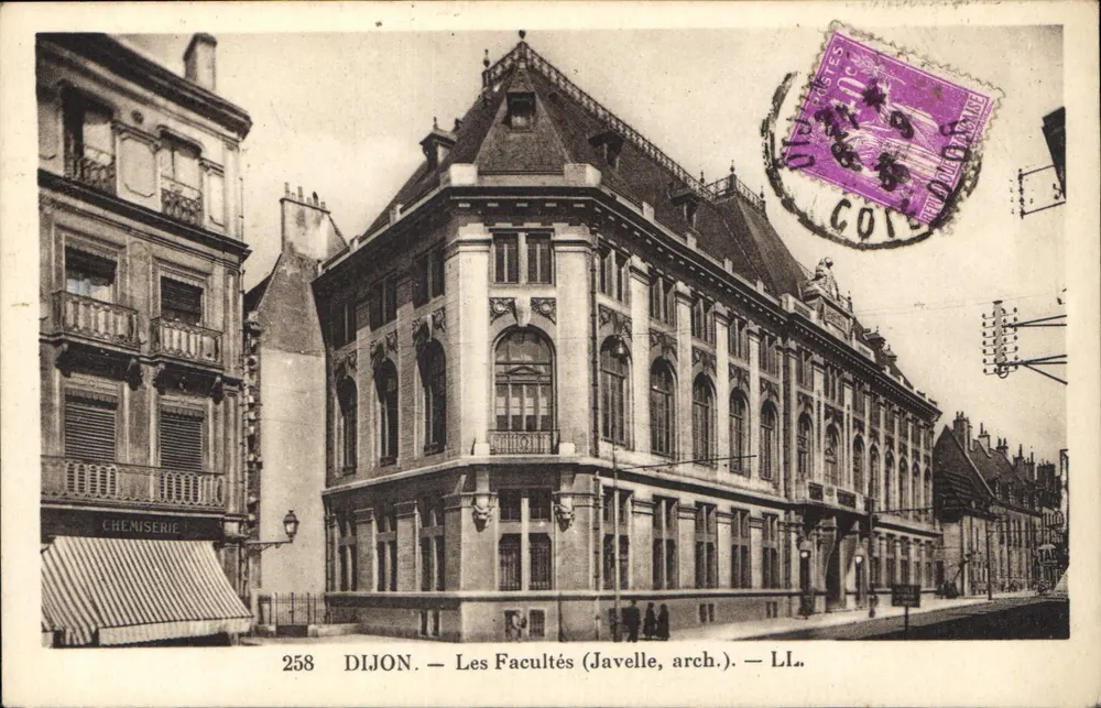 Dijon — As Faculdades (Javelle, arq.) — LL. - Frente