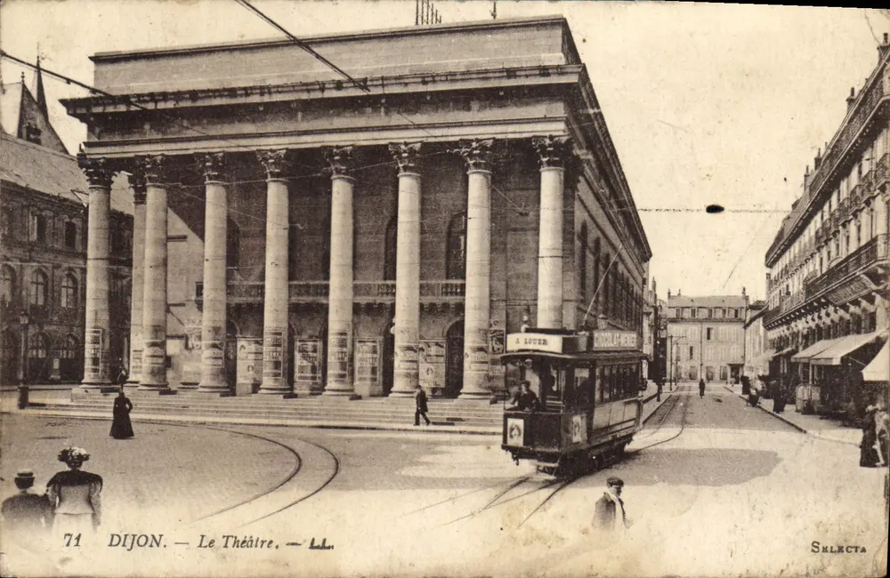 Dijon — O Teatro — Sélecta, n°71 - Frente