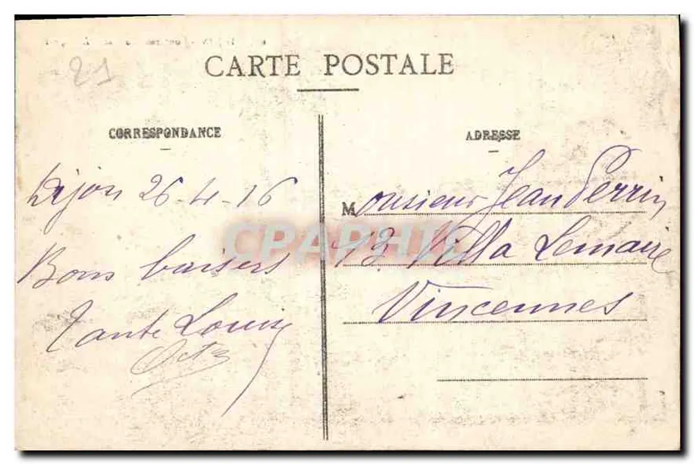 Dijon - Fontaine Blondat — L. V., wyd. n° 674 - Rewers