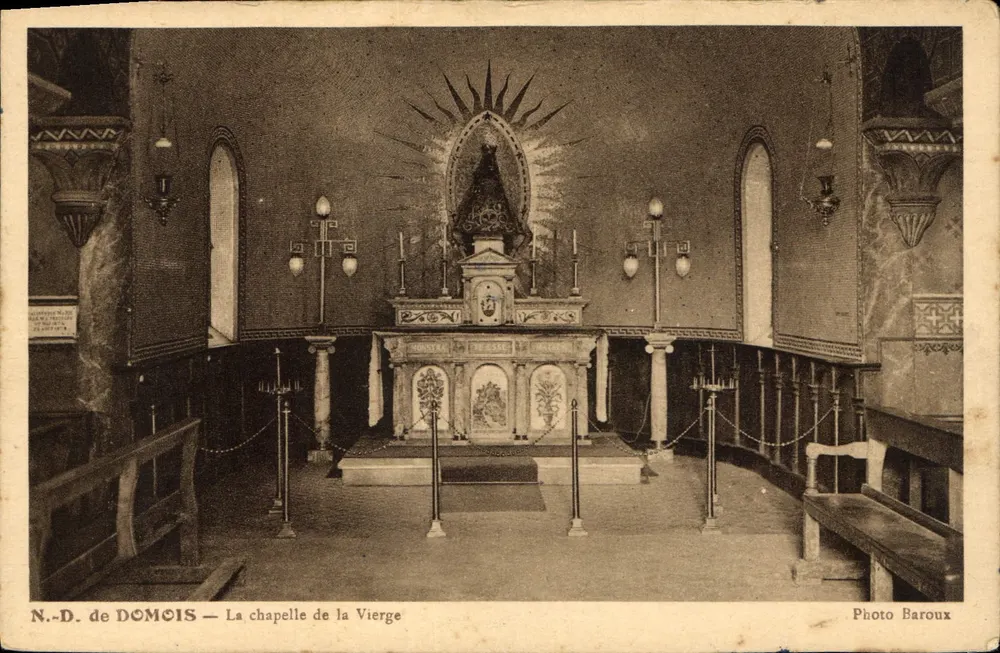 N.-D. de DOMOIS — Die Kapelle der Jungfrau — Photo Baroux - Vorderseite