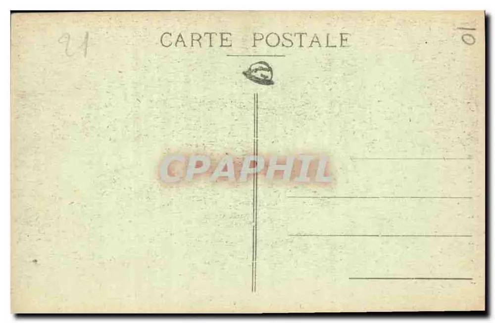Dijon — Igreja de Nossa Senhora — fileira de falsas gárgulas decorando a fachada — série 1234 - Verso