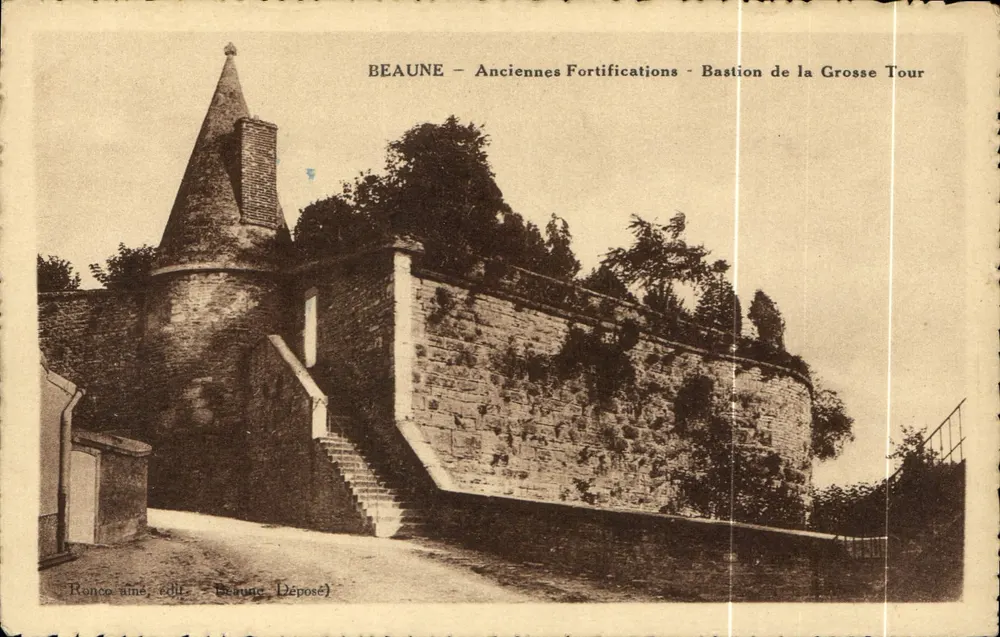 Beaune — Alte Befestigungen — Bastion der Großen Turm — Ronco & Cie, Verlag - Vorderseite