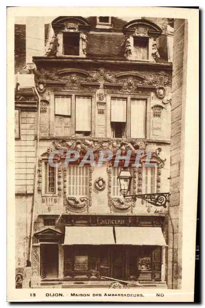 Dijon - Maison dos Embaixadores — editor ND, n°13 - Frente