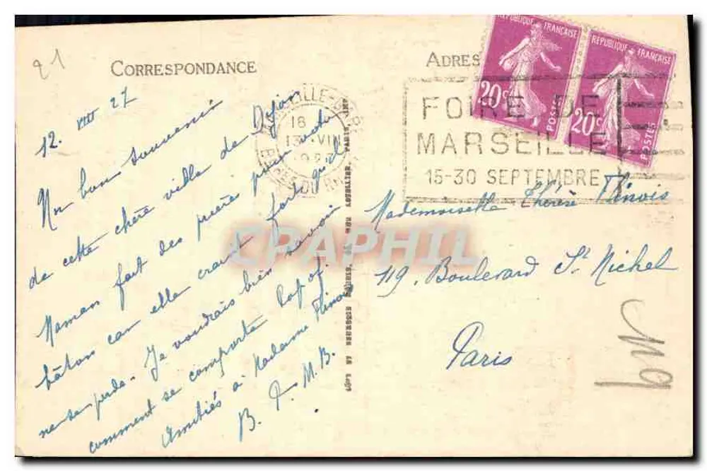 Dijon - Maison dos Embaixadores — editor ND, n°13 - Verso