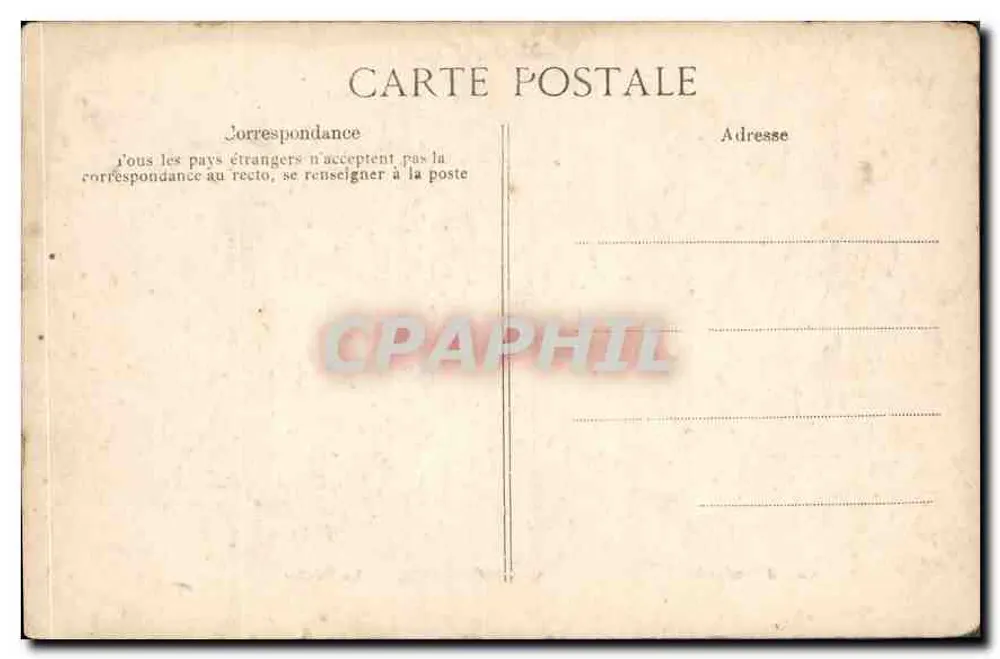Costa de Esmeralda — Cancale — O Rocher — Editora E-D, n° 2915 - Verso