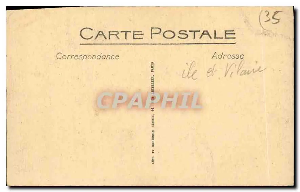 Rennes - Palast der Gerechtigkeit - Kammer der Berufungsgerichte - L.L. - Rückseite