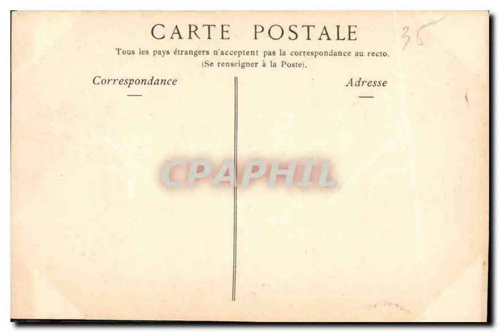 Rennes — Die Kathedrale (rechter Seitenbereich), Altar einer Kapelle — Collections ND Phot - Rückseite