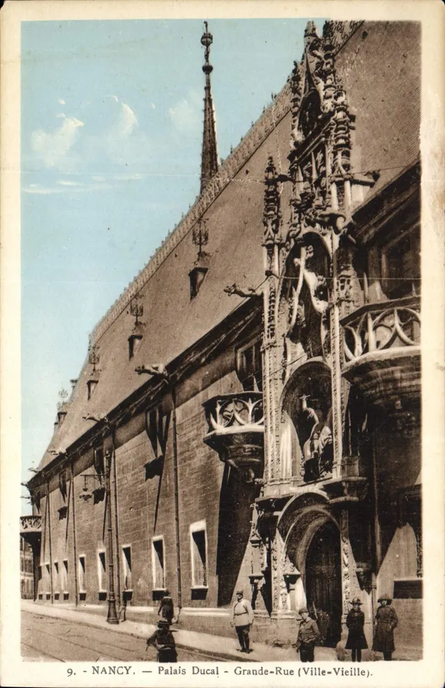 NANCY — Ducal Palace - Grande-Rue (Altstadt) - Vorderseite