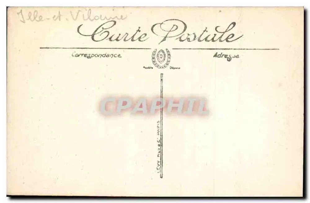 Dinard — Um Canto da Vicomtia — LL. - Verso