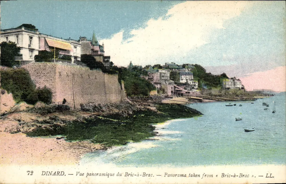 Dinard — Vista panorâmica do Bric-à-Brac — LL - Frente