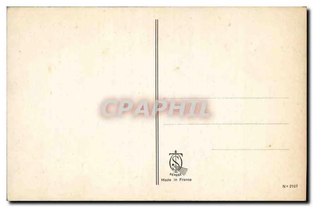 Primeira comunhão da Irmã Thérèse da Criança-Jesus — (8 Maio 1884) — N° 2107 - Verso