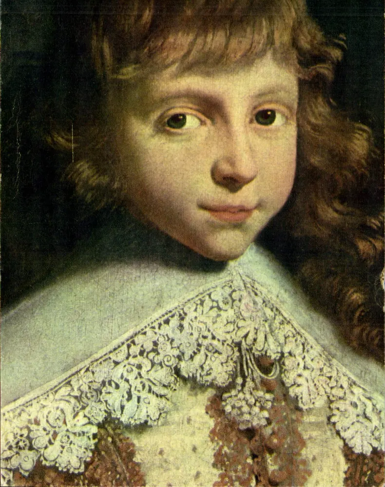 Vermutetes Portrait des Herzogs von Enghien — Museum von Nantes — Veröffentlicht vom Nationalen Komitee für Kindheit - Vorderseite