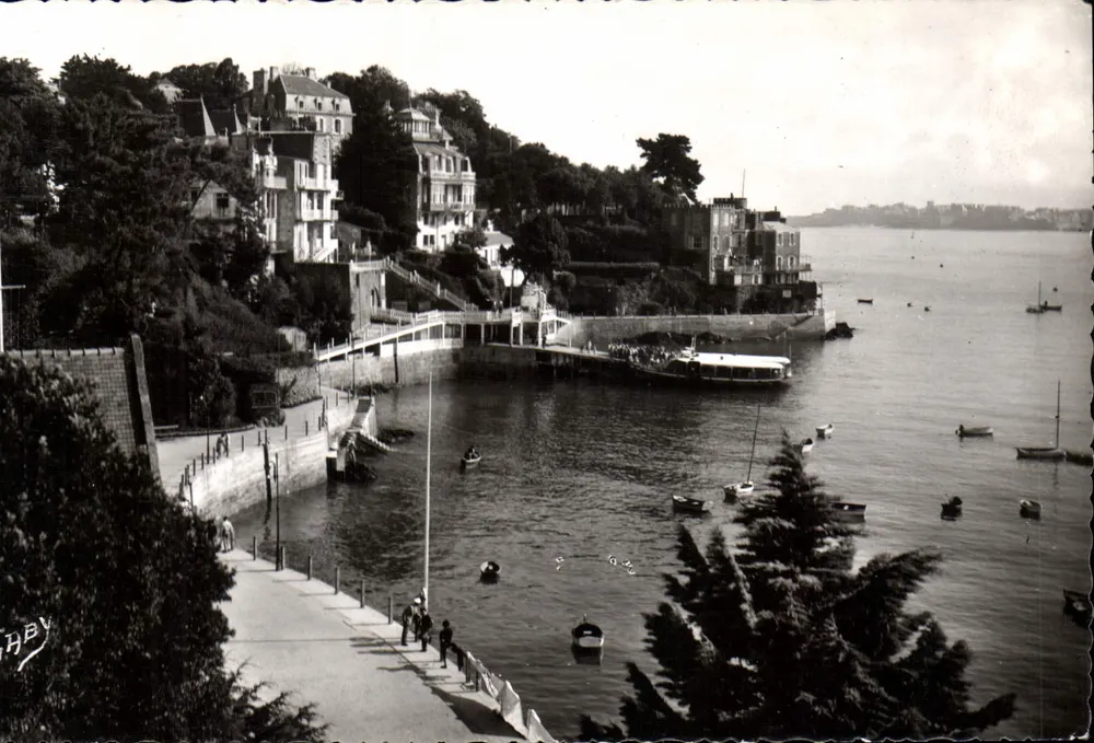 Dinard (Il.-et-V.) — A Promenade sob a Luz da Lua — Éditions Gaby - Frente