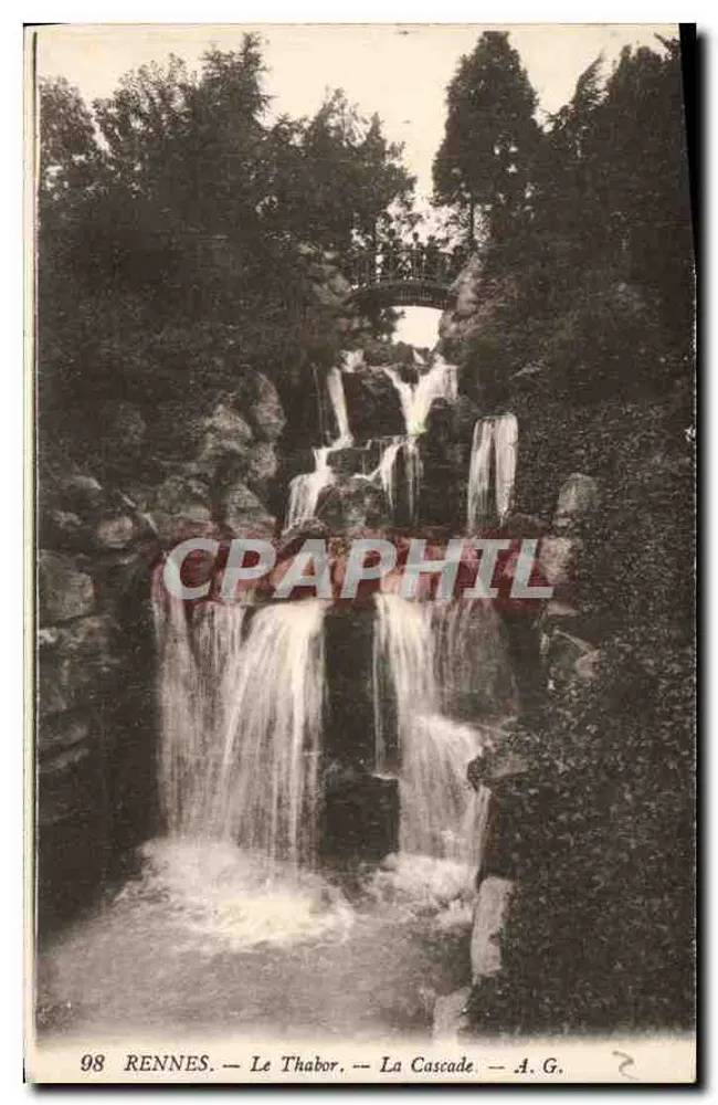 Rennes — Le Thabor — A Cascata — A.G. — n°98 - Frente