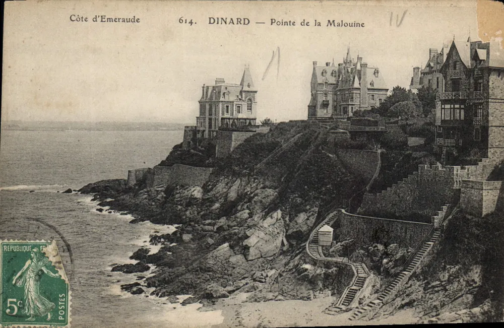 Dinard — Ponta da Malouine — Costa da Esmeralda, n°614 - Frente