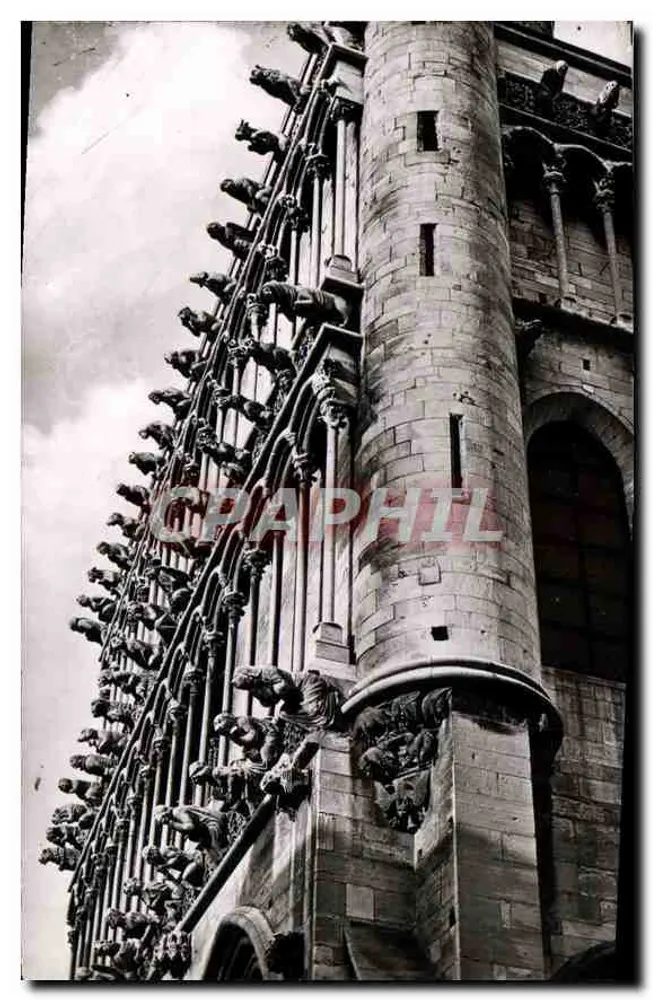 Dijon (Côte-d'Or) — Kirche Notre-Dame. Die Chimären — Ausgabe E. PROTET - Vorderseite