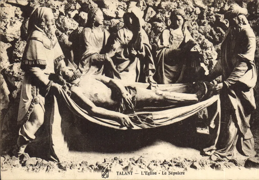Talant — A Igreja — O Sepulcro — Edição Bizeot - Frente