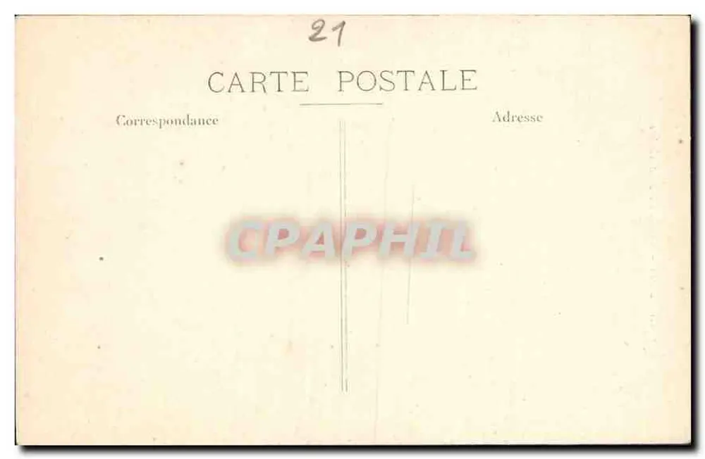 Dijon — Catedral de Saint-Bénigne — editor não identificado, número de série 327 - Verso