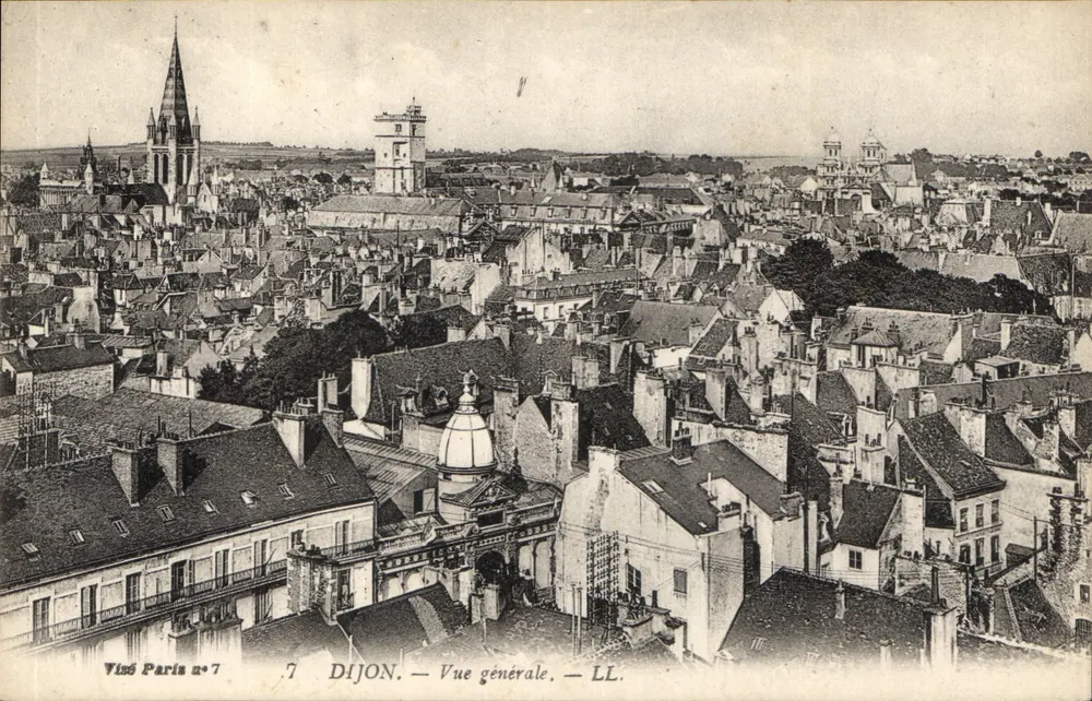 Dijon — Vista geral — Visado Paris n°7 - Frente
