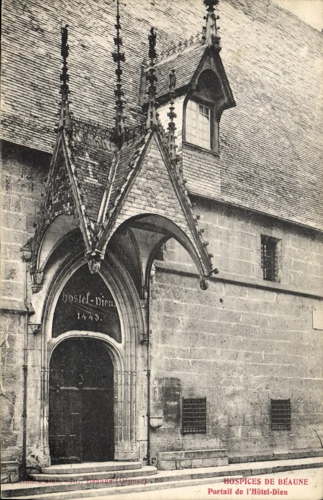 Portal des Hôtel-Dieu — Hospices de Béaune — Verlag Rolence (Deposité) - Vorderseite