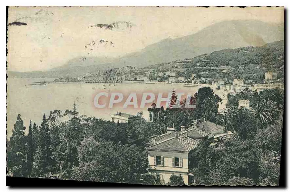 Menton — Vista Geral — Editor L'Armée Nationale des Capucines, n°8 - Frente