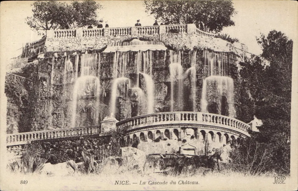NICE — A Cascata do Castelo — JND Fot. - Frente