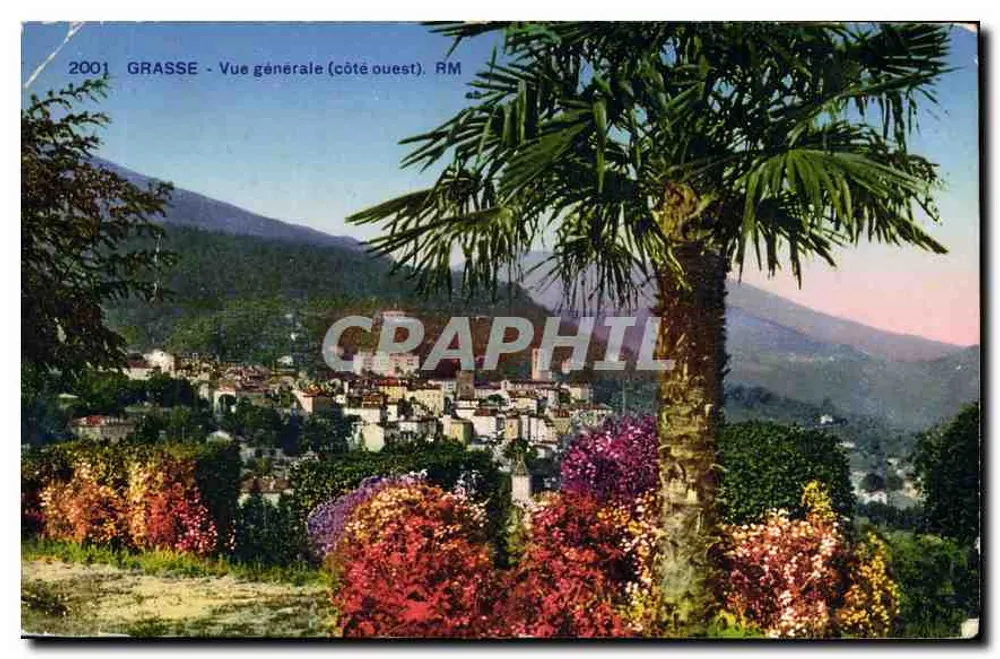Grasse - Vue générale (côté ouest) - RM - Frente