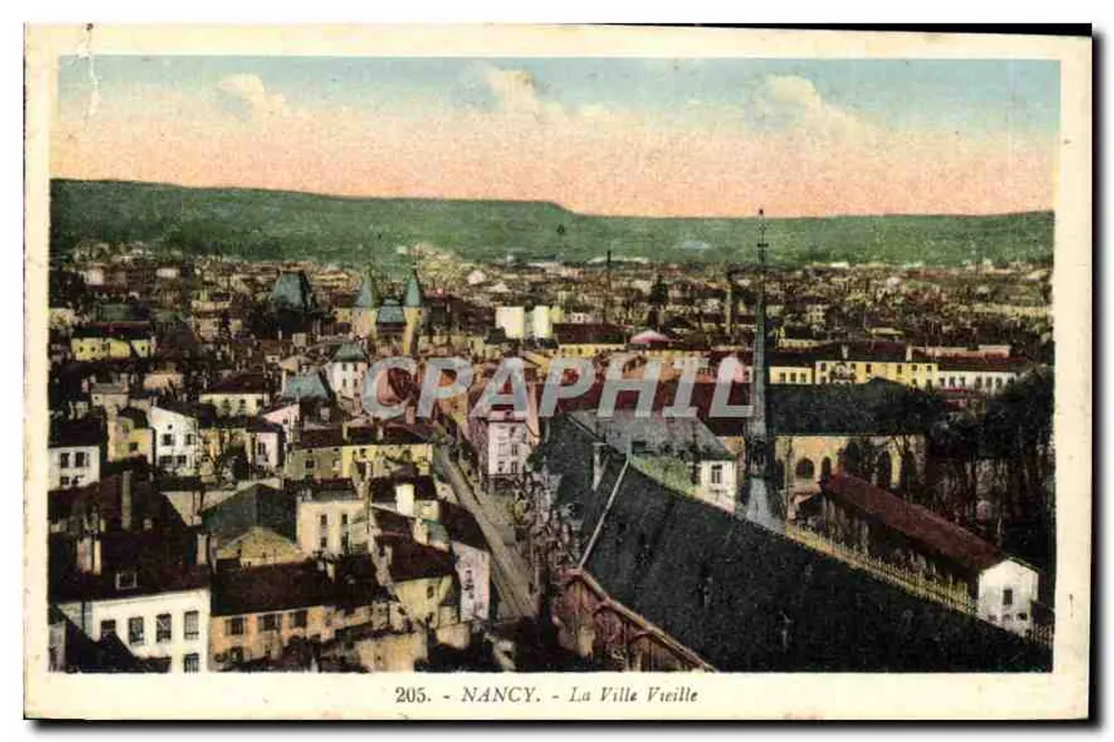 NANCY - A Velha Cidade — n° 205 - Frente