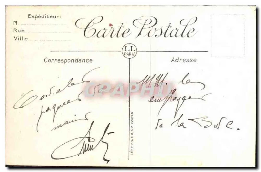 Cannes — Los Rochers de la Bocca y el Estérel — LL - Reverso