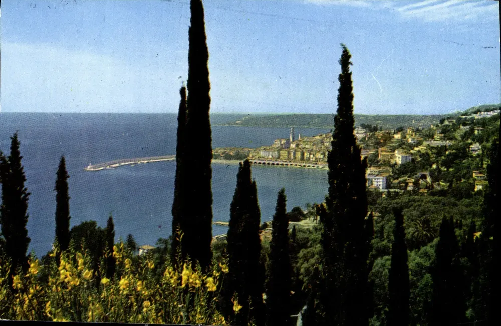 Allgemeiner Blick auf die Stadt Menton — Cap-Martin — Verleger IA-M - Vorderseite
