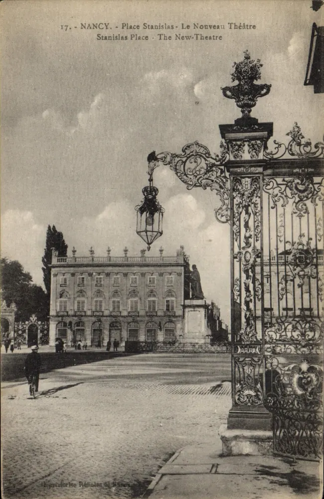 Nancy - Place Stanislas - Das Neue Theater - Vorderseite