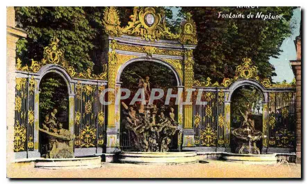 Nancy - Fontaine de Neptune — editor anônimo, n° 218 - Frente