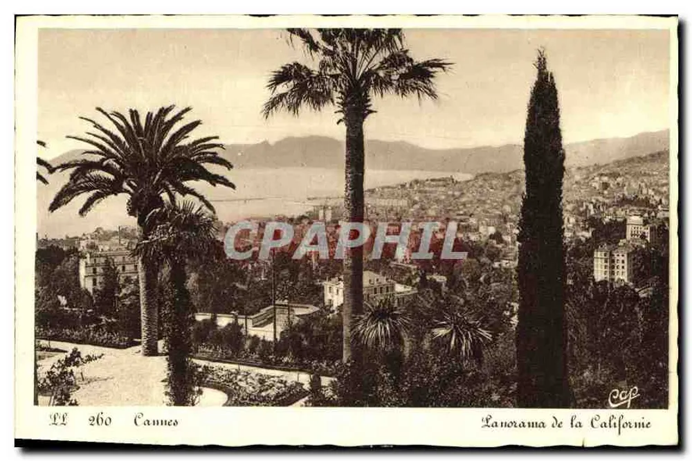 Cannes — Panorama da Califórnia — LL 260 - Frente