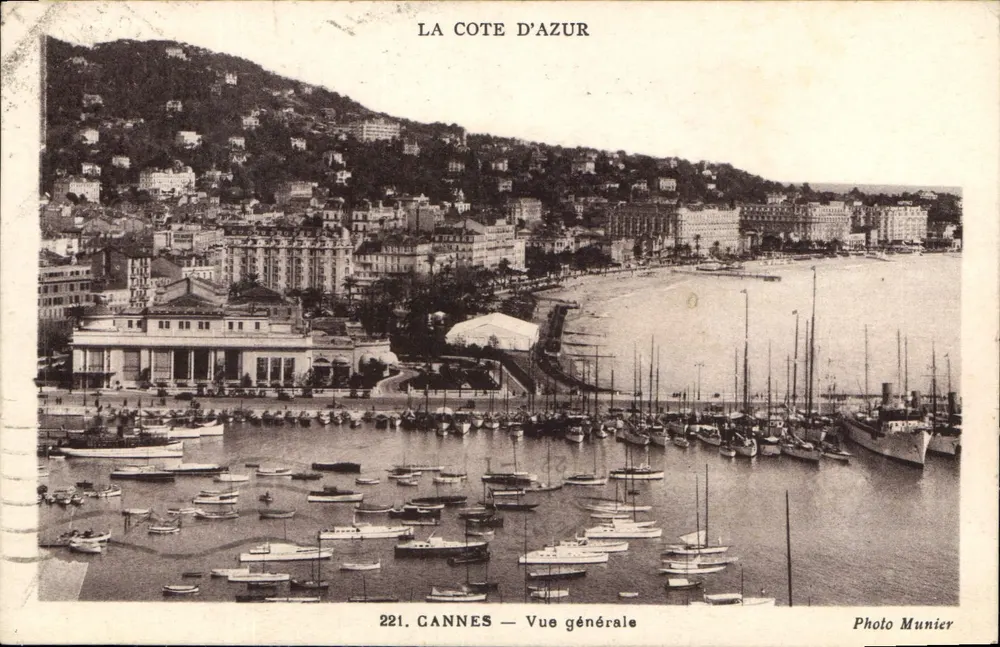 Cannes — Vista geral — Foto Munier, n°221 - Frente