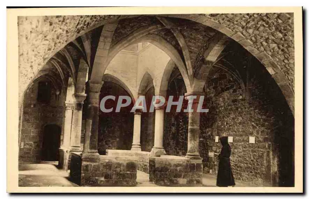 Unterer Cloister der Abtei Notre-Dame de Lérins — Cannes — Verlag Swins, n°27 - Vorderseite