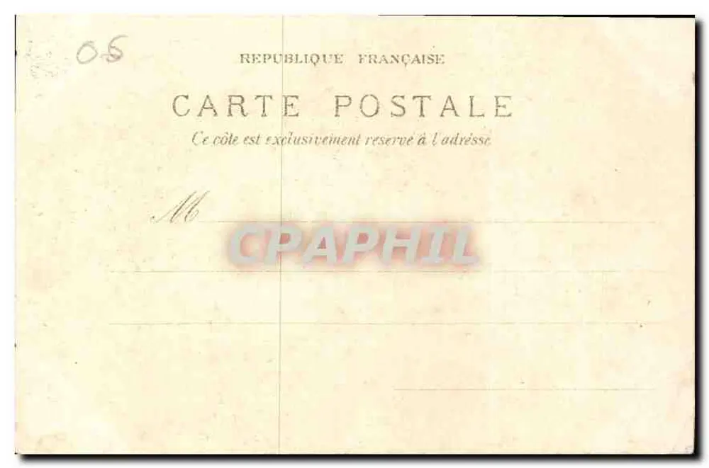 CANNES-Jle Saint-Honorat. O Castelo. - Verso
