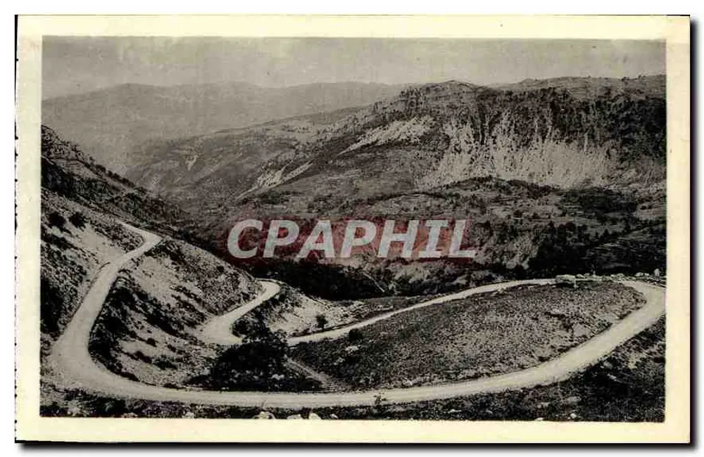 Gorges du Loup — Gourdon (A.M.) — Les Lacets — L. Gilletta et Cie, phot. - Awers