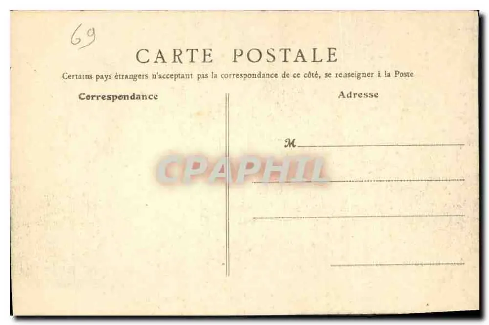 Lyon - Nossa Senhora de Fourvières - A Abside - E. R. - n° 136 - Verso