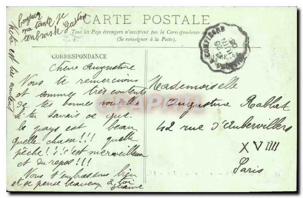 Pierrefonds — O Castelo e o Lago — LL. - Verso
