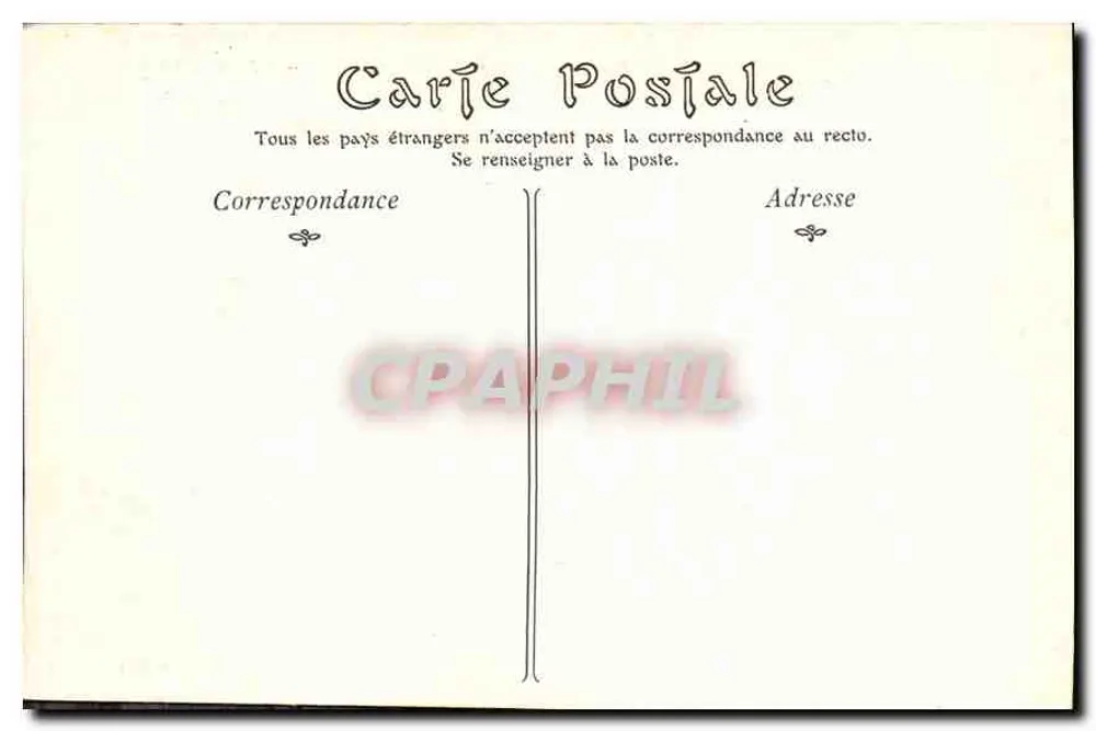 Castillo de Pierrefonds — Lado de la Capilla — Editor no identificado, n°6 - Reverso