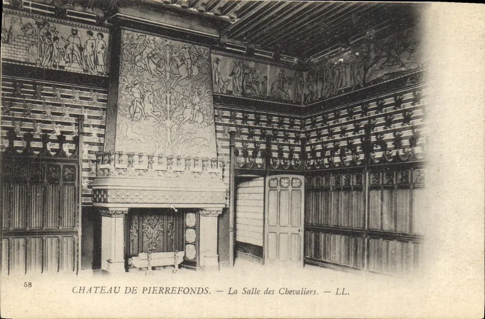 Château de Pierrefonds — Die Saal der Ritter — LL. — n°58 - Vorderseite